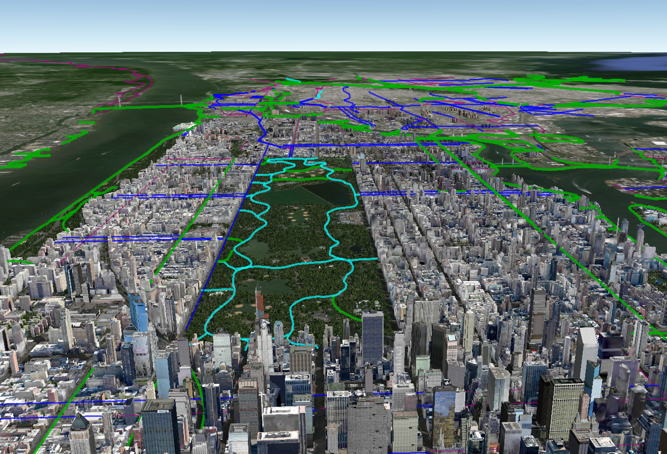Central Park Bike Map New York City Nyc Bike Maps